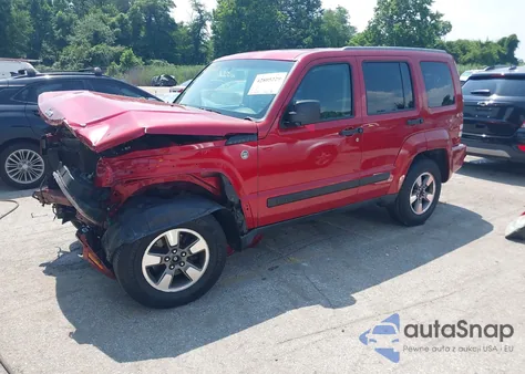 2008 Jeep Liberty Sport из США, поврежденный, VIN 1J8GN28K08W169633